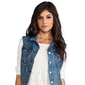 Rag and Bone denim vest